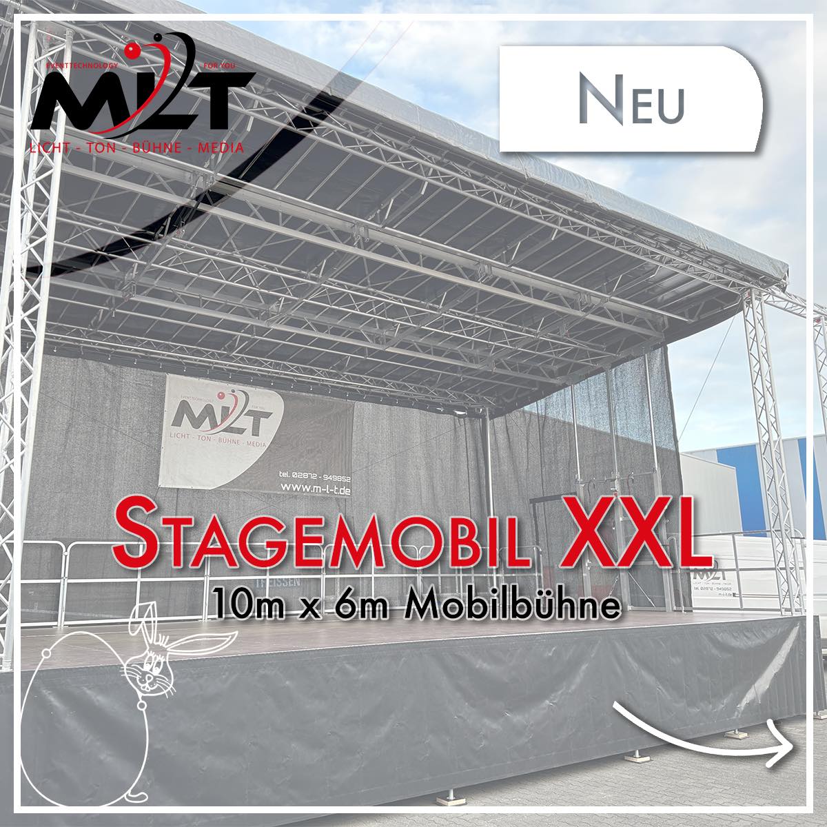 Stagemobil XXL Bühne bei MLT Mieten
