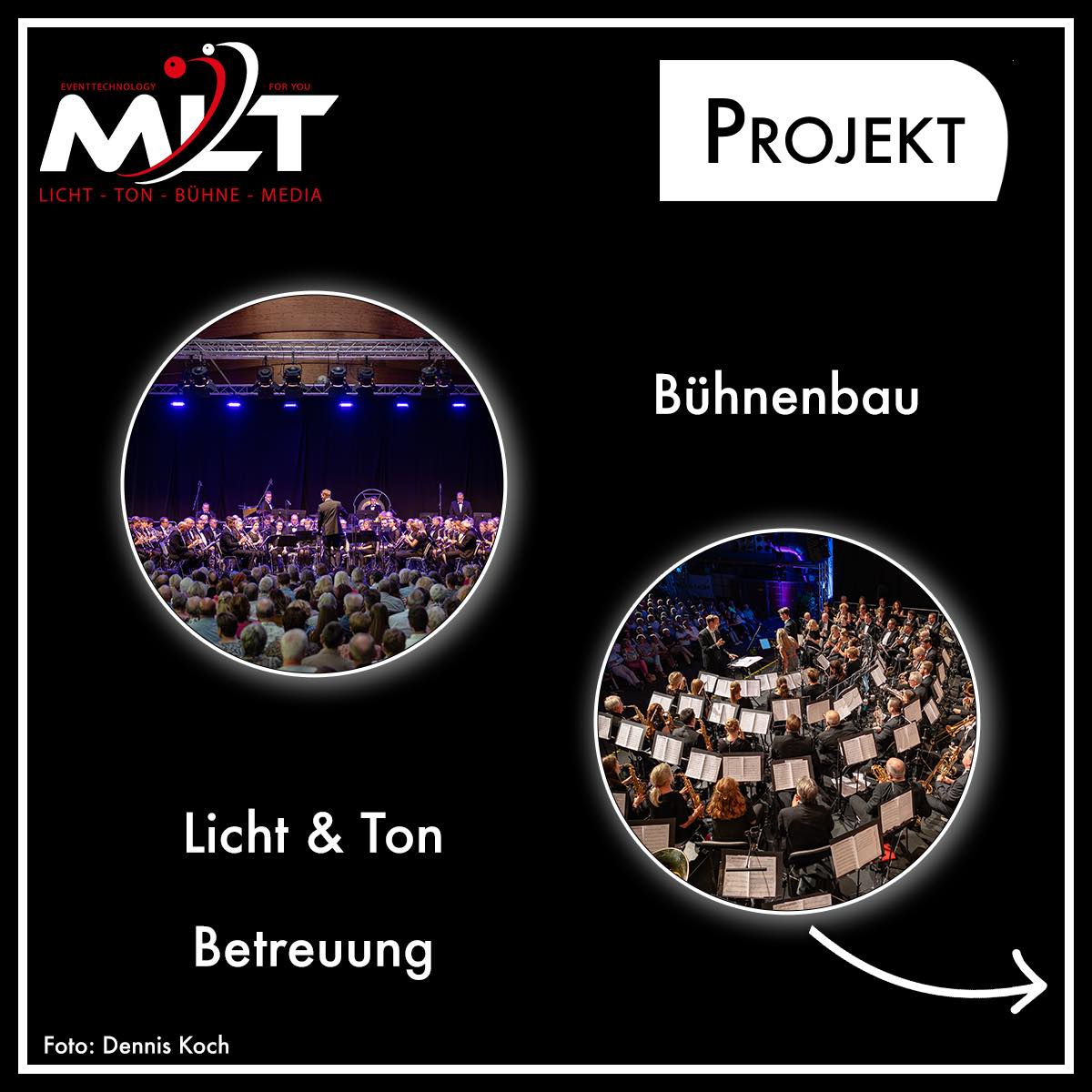 Veranstaltungstechnik für das TonArt 2023 Konzert in Heiden 