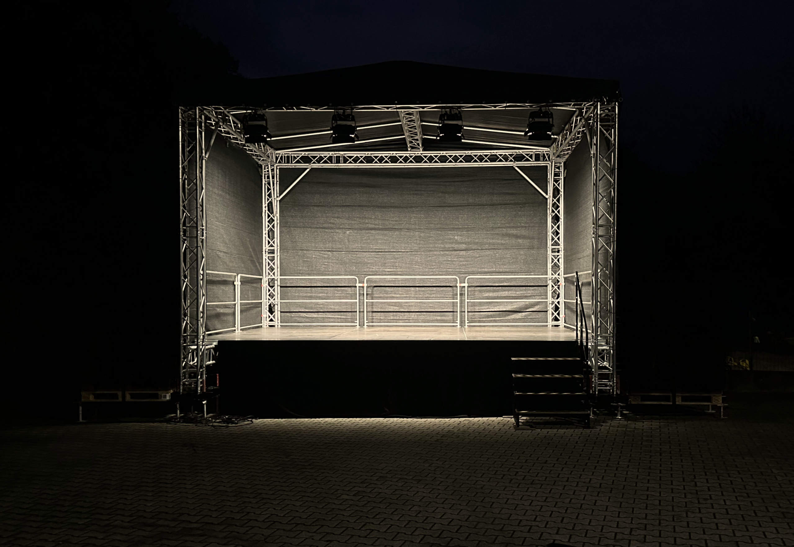 6x5m Openair Konzert Bühne