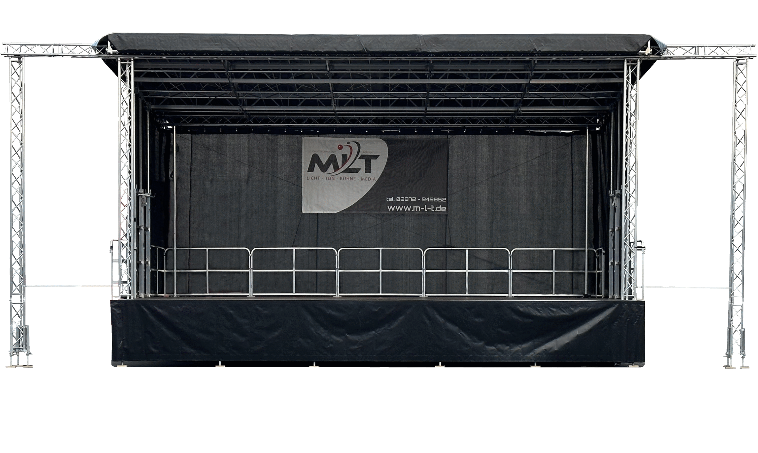 OpenAir Mobilbühne Stagemobil XXL 10x6m