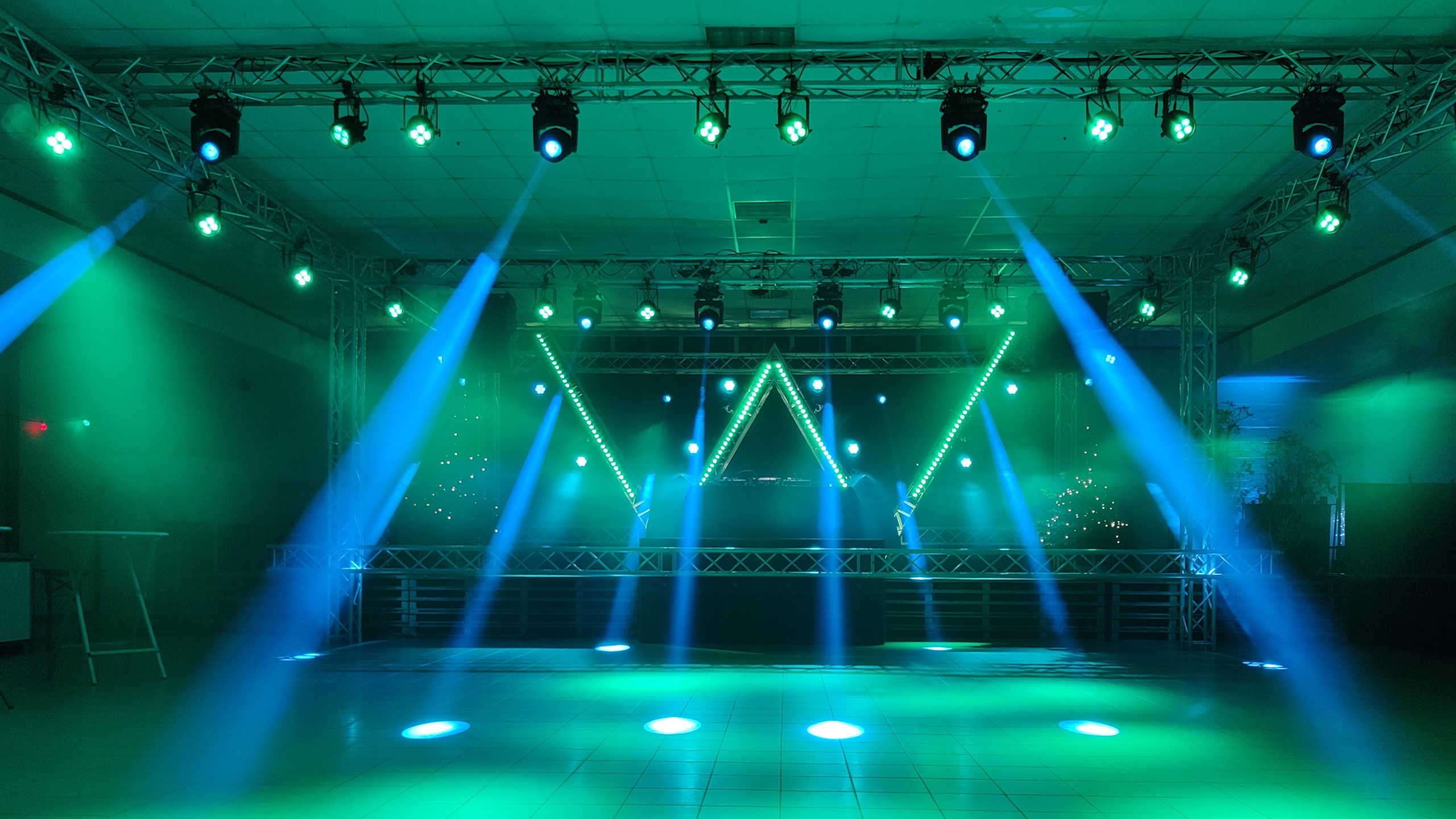 Veranstaltungstechnik für Disco (Winterslam) bei Haus Terhörne