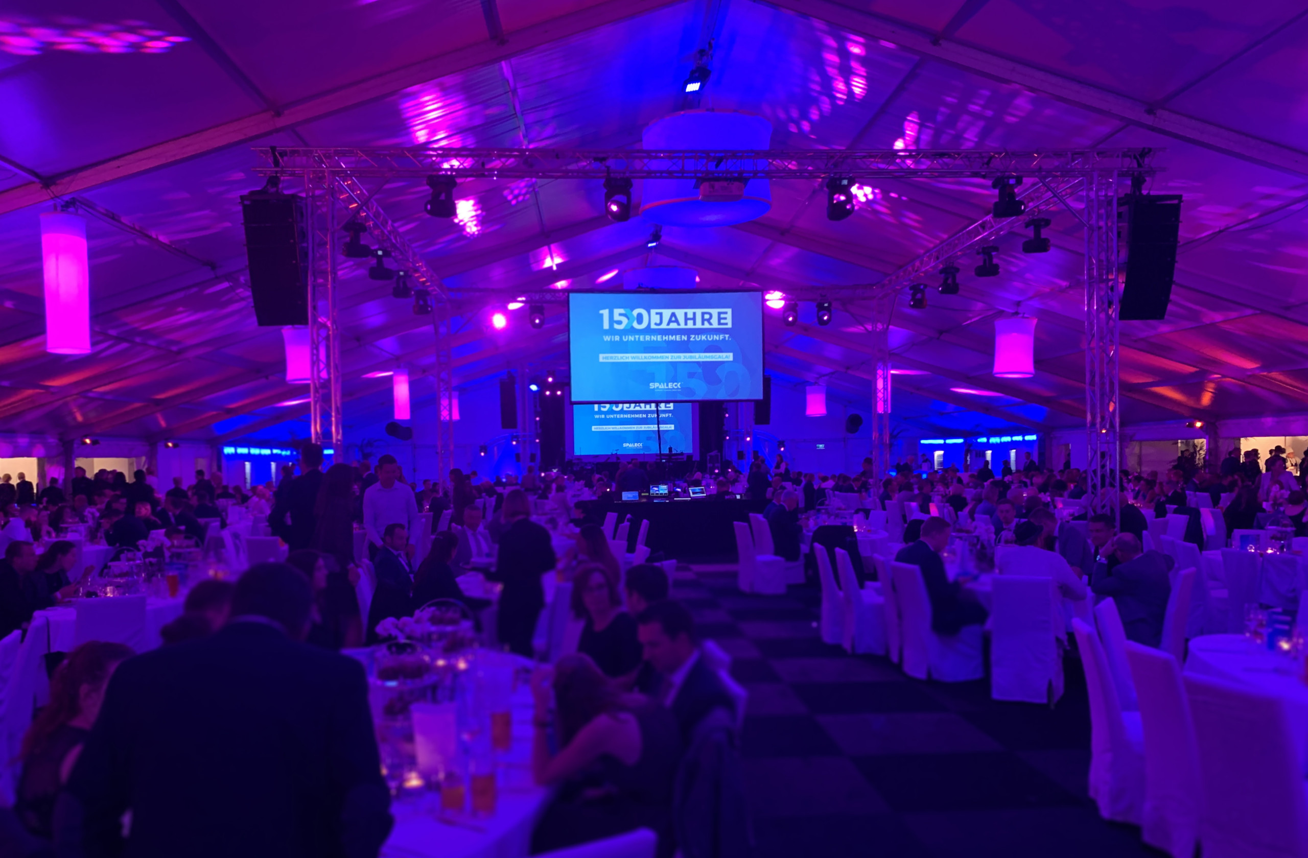 Jubiläums Galaabend im großen Festzelt - 150 Jahre Spalleck Bocholt