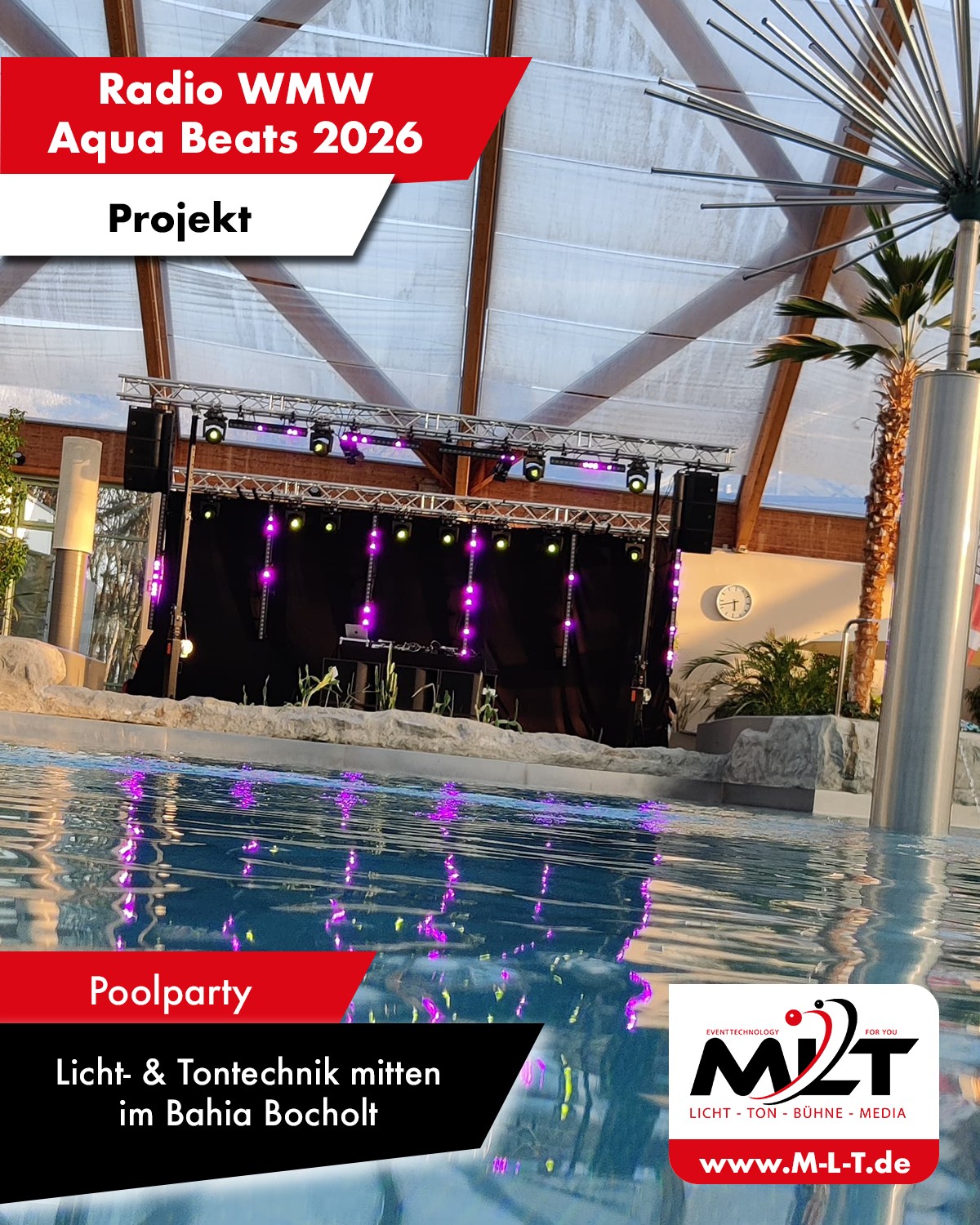 Radio WMW Aqua Beats 2026 Bühne 