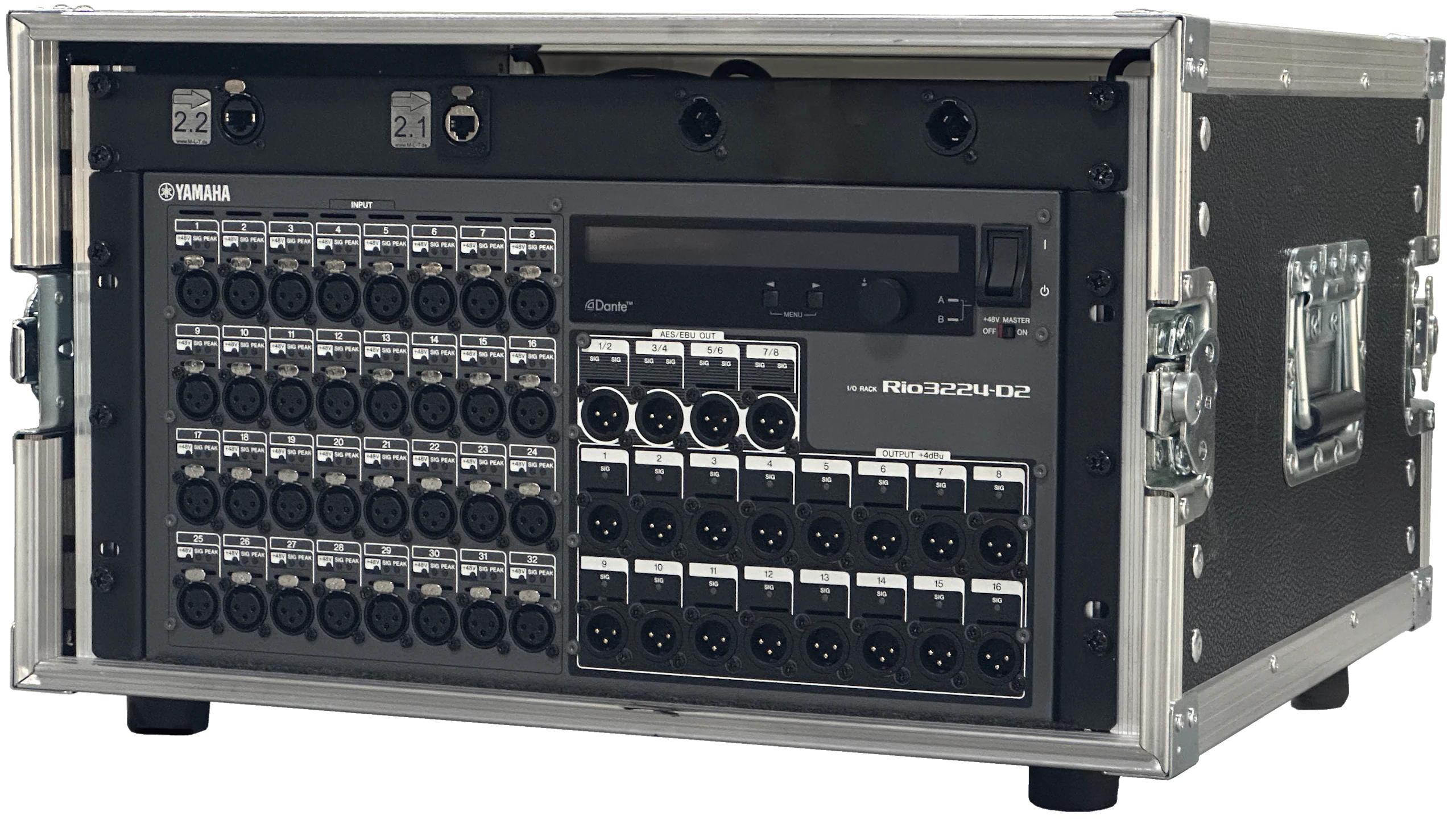 Yamaha RIO 3224 Stagebox im Case