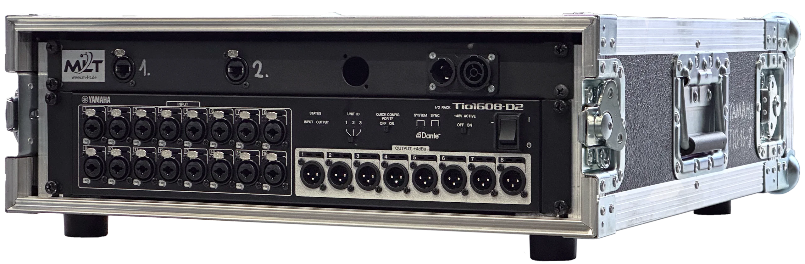 Yamaha TIO 1608-D2 Stagebox im Case