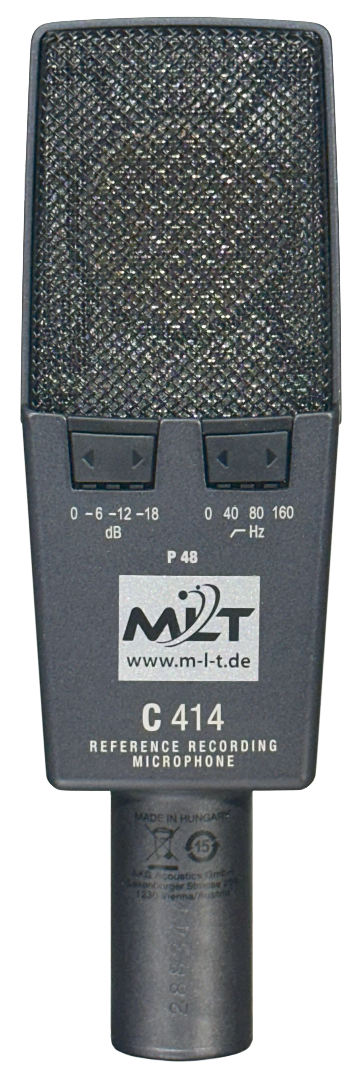 AKG C414 XLS Mikrofon inkl. Klemme