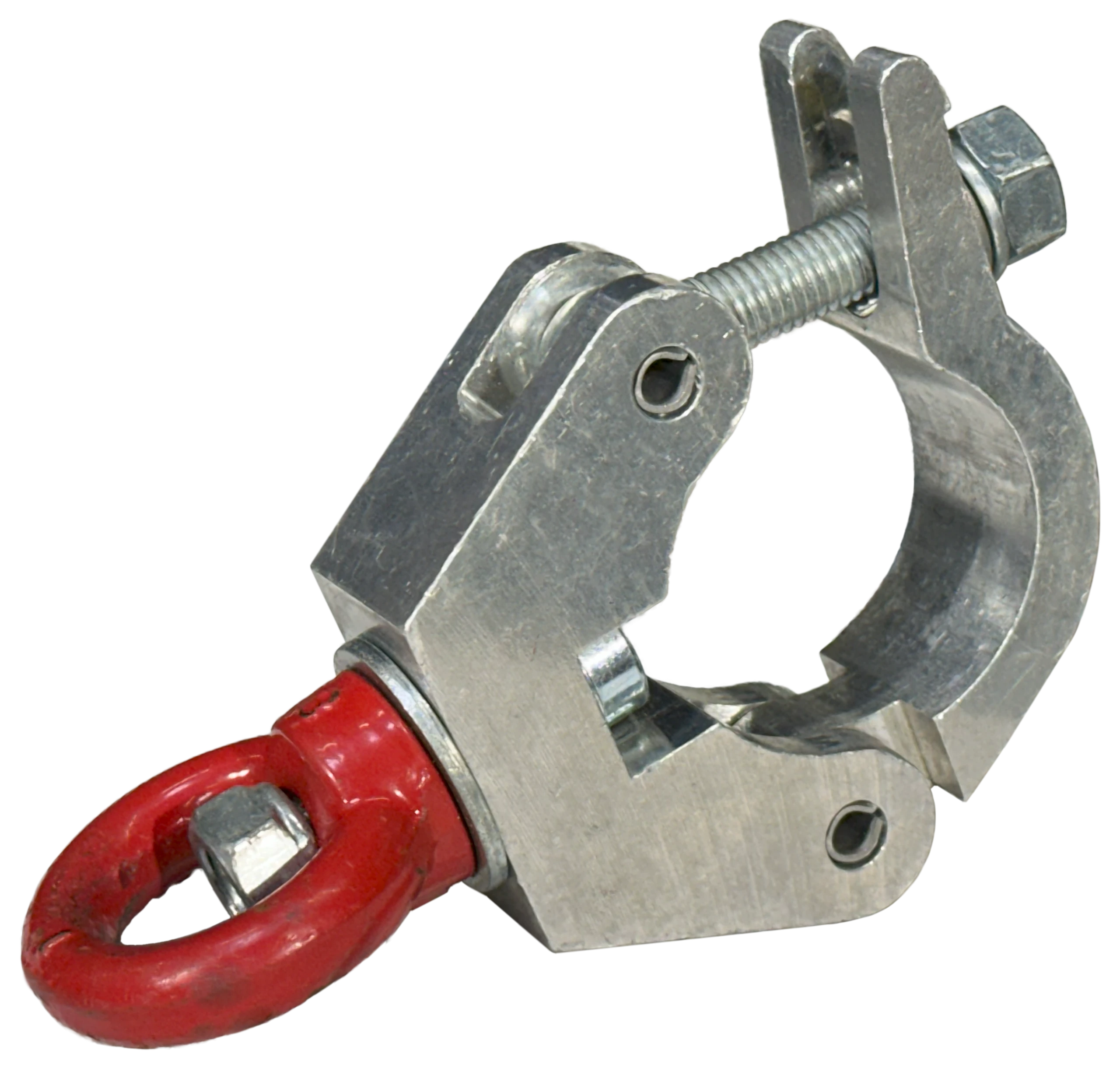 [1Stk.] Doughty Clamp mit M12 Ringöse ROT