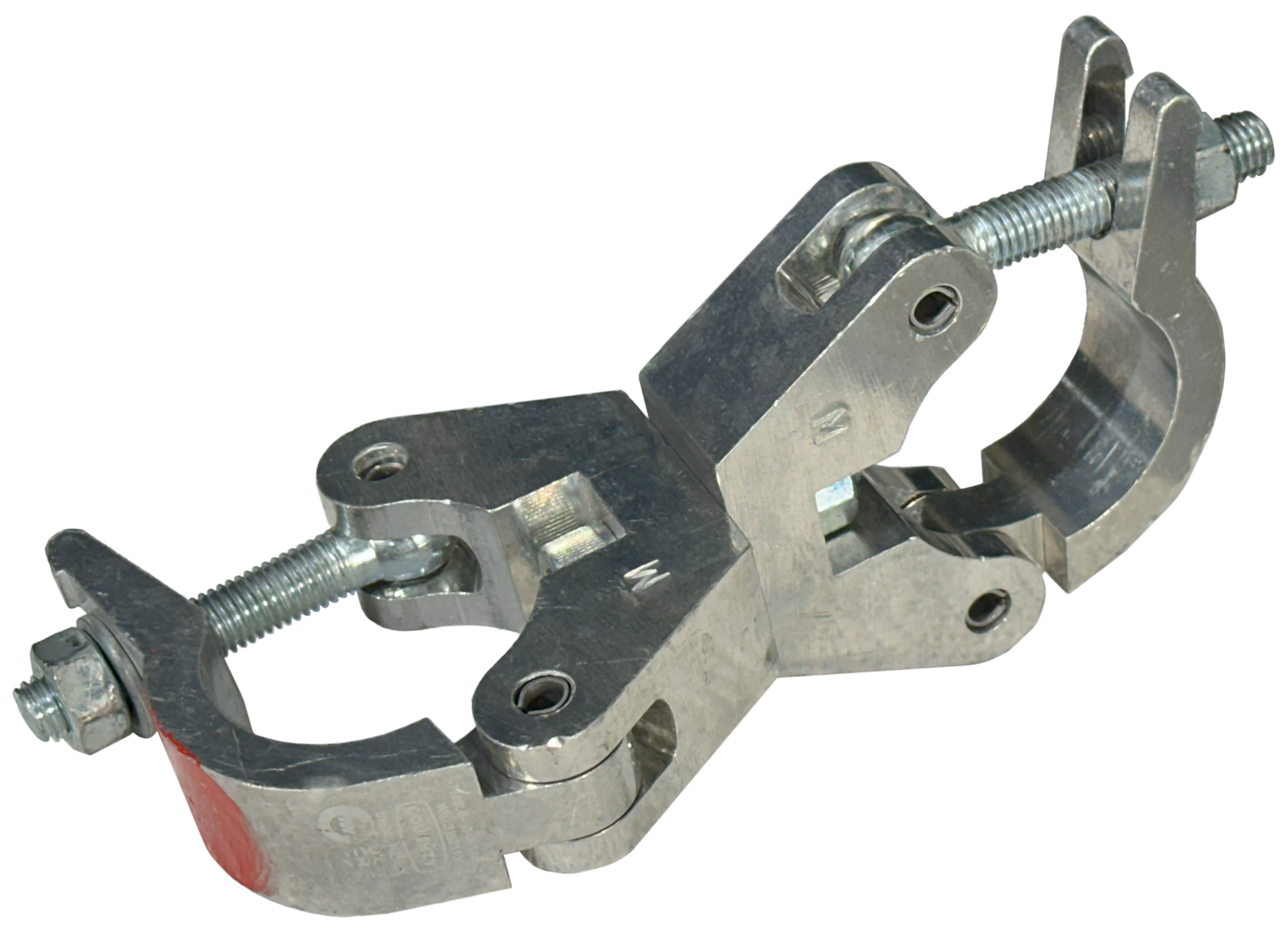 Doughty Doppelschelle drehbar (B30mm, silber) 750Kg