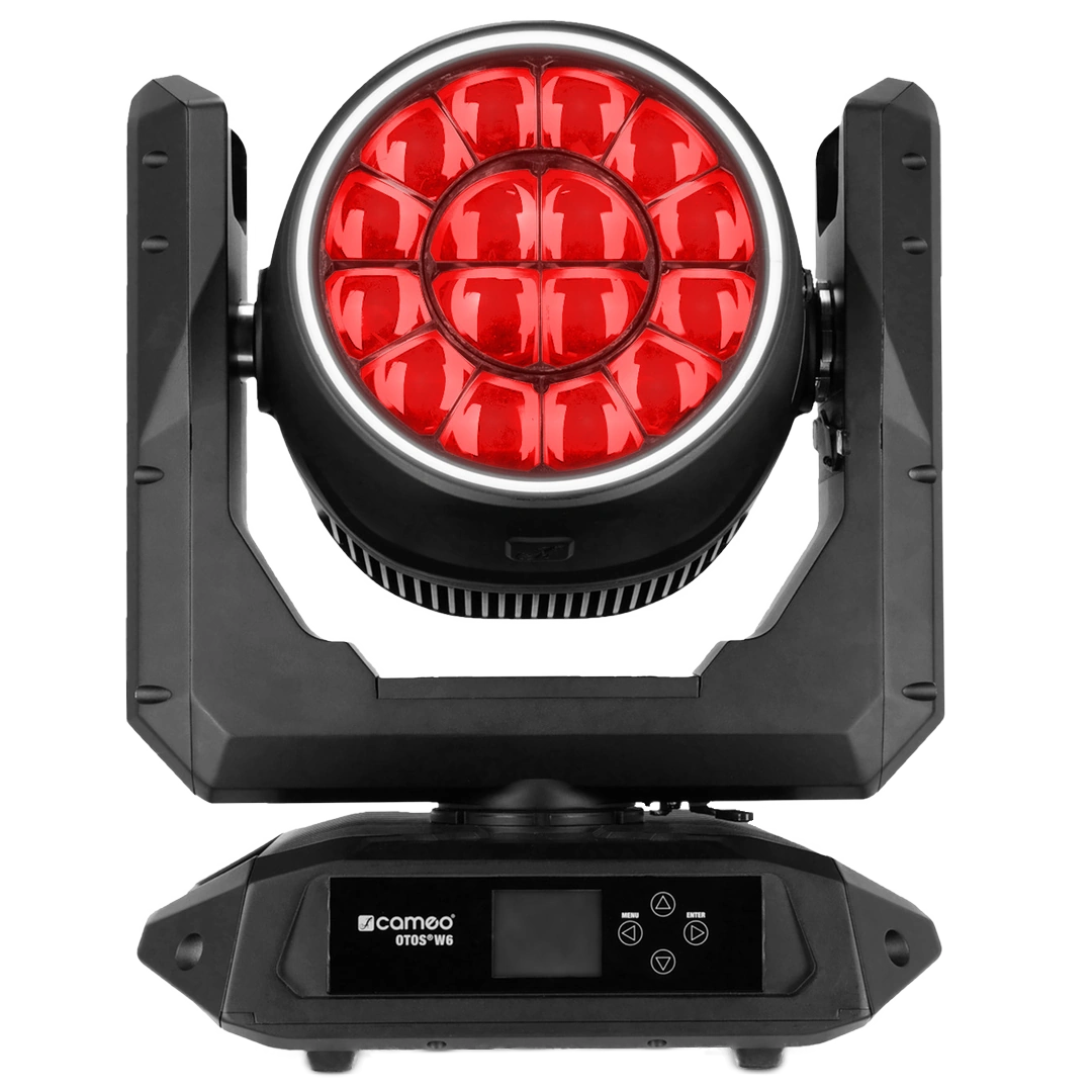 [2Stk.] Cameo OTOS W6 IP65 LED Wash Moving Head im Case