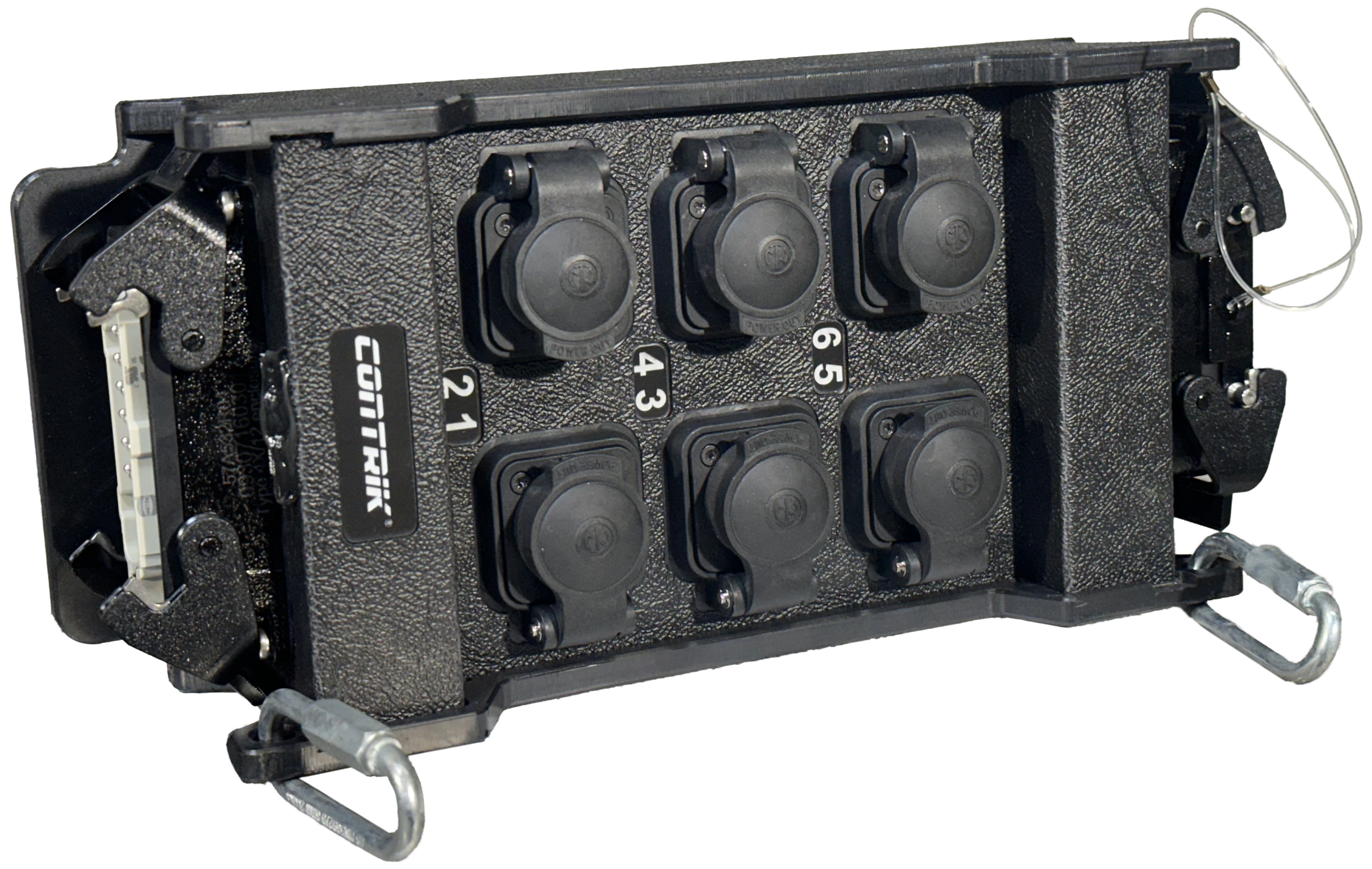Contrik HAN16 → PowerCON TRUE1 IP65 Splittbox