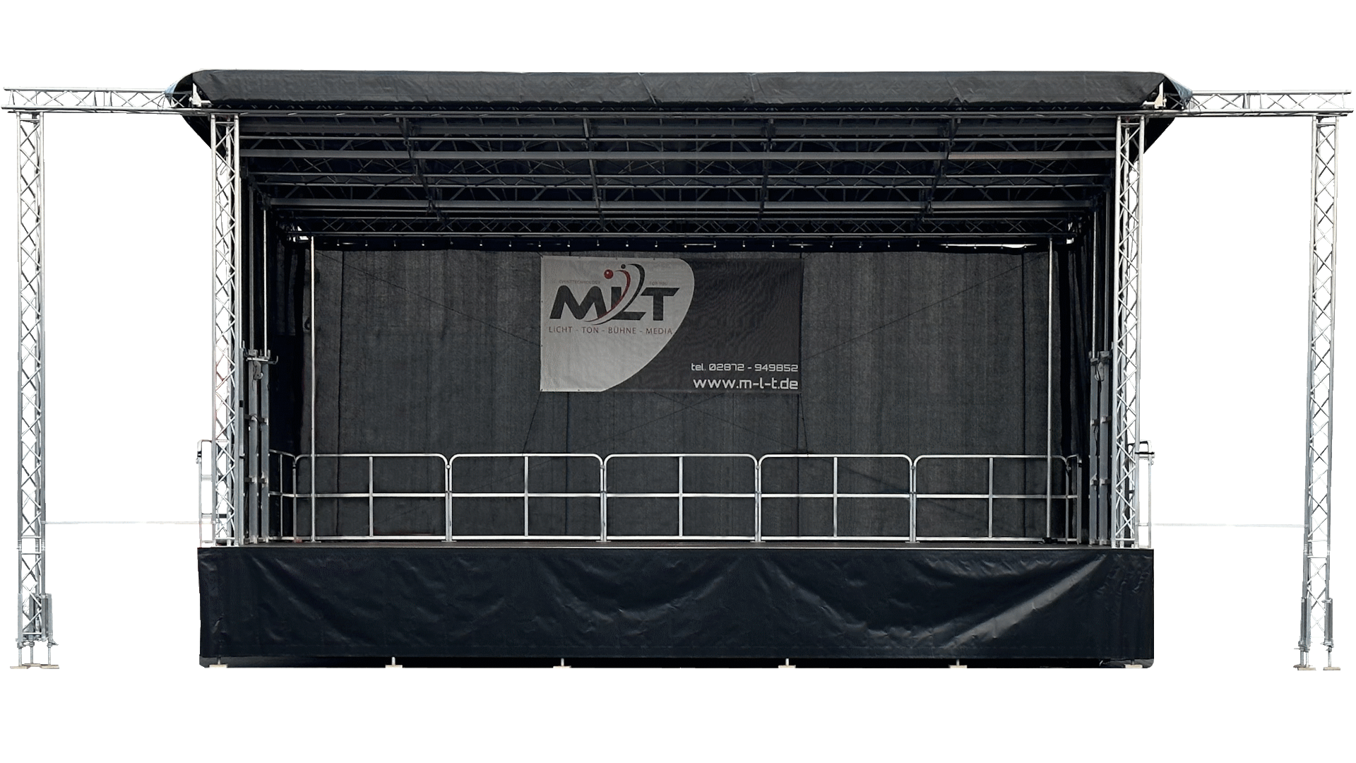 OpenAir Mobilbühne Stagemobil XXL 10x6m