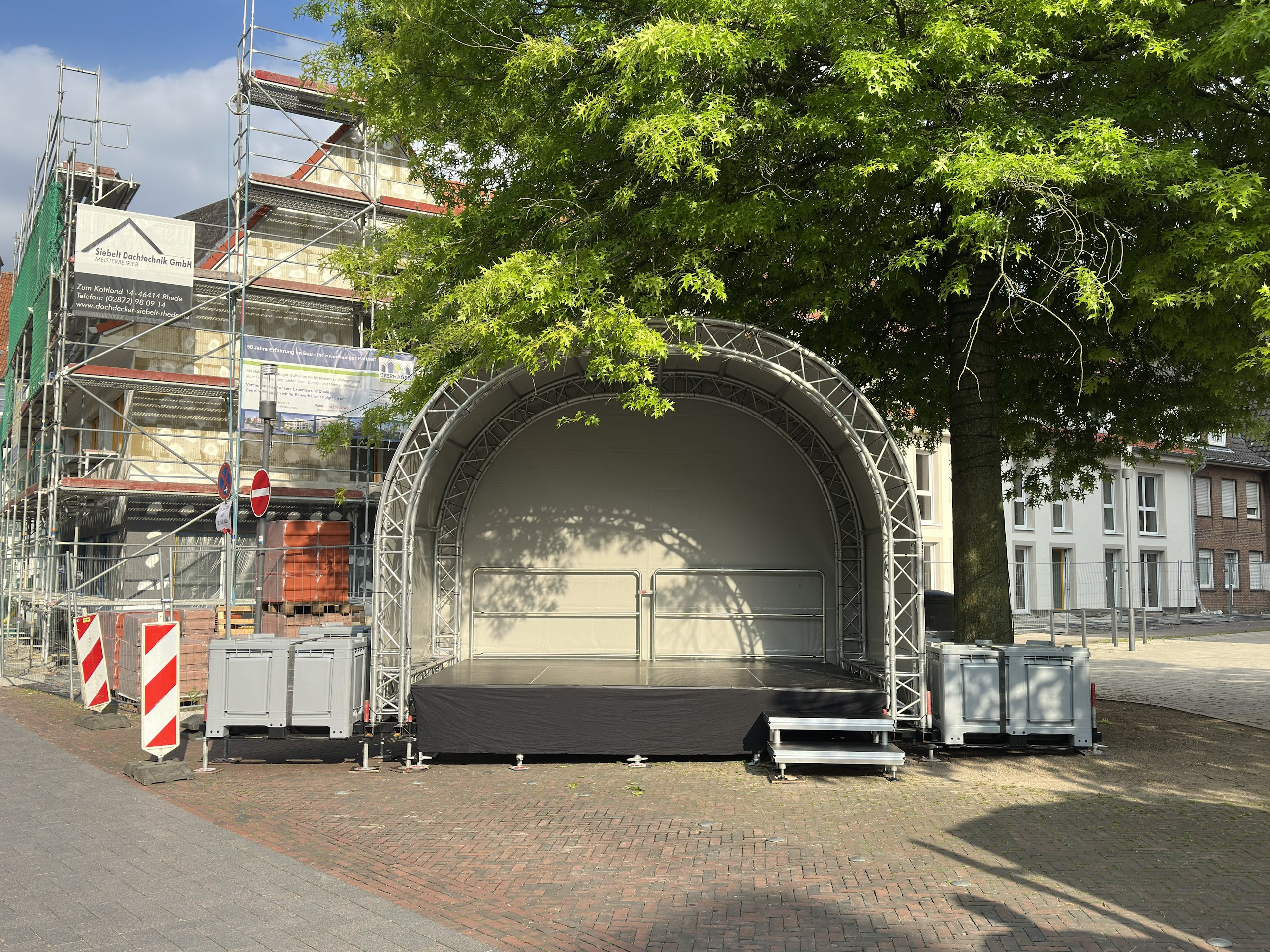 Mobilbühne für Open-Air Veranstaltungen und Stadtfeste