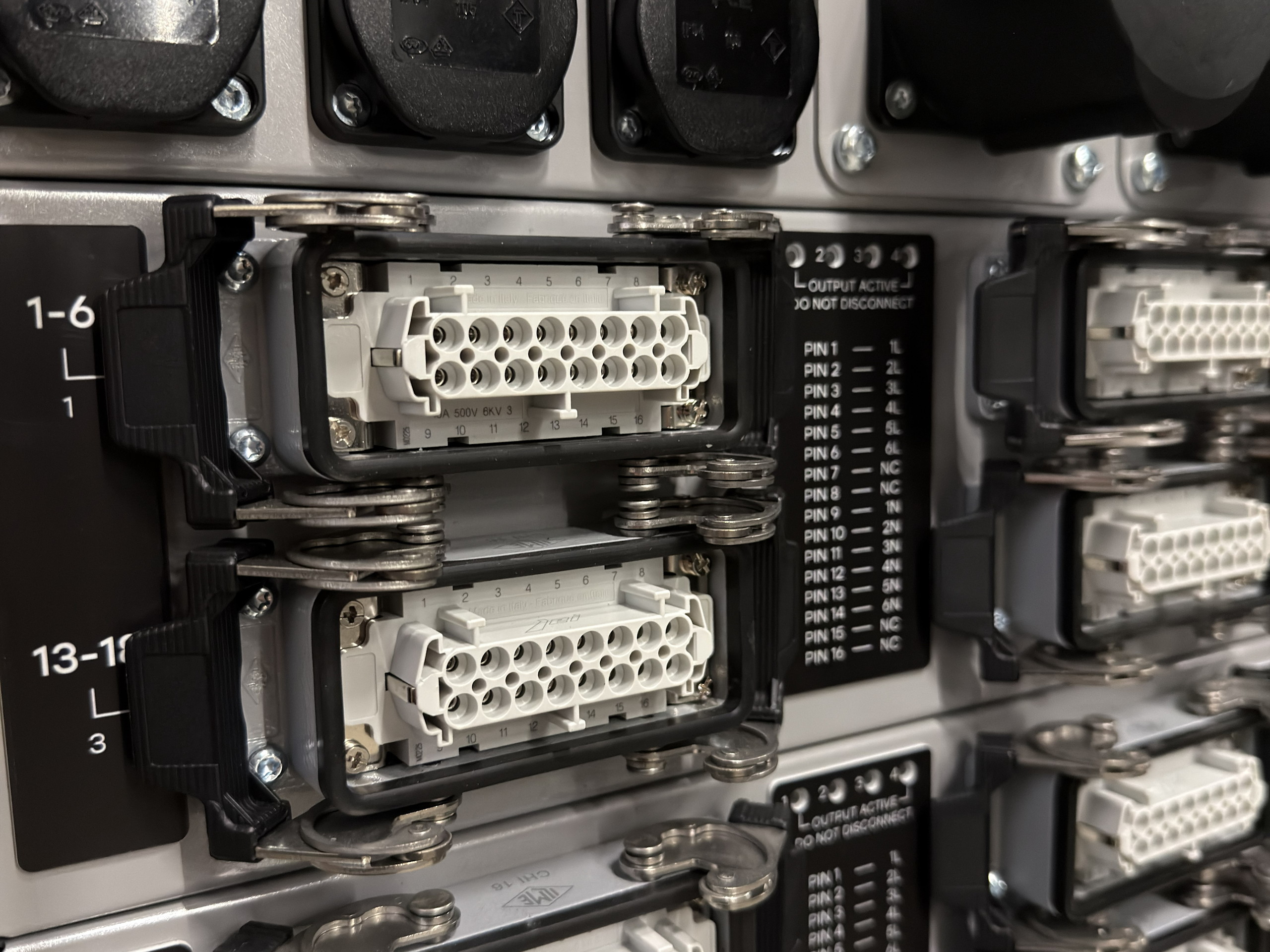 Professionelle Stromverteilung für Veranstaltungstechnik