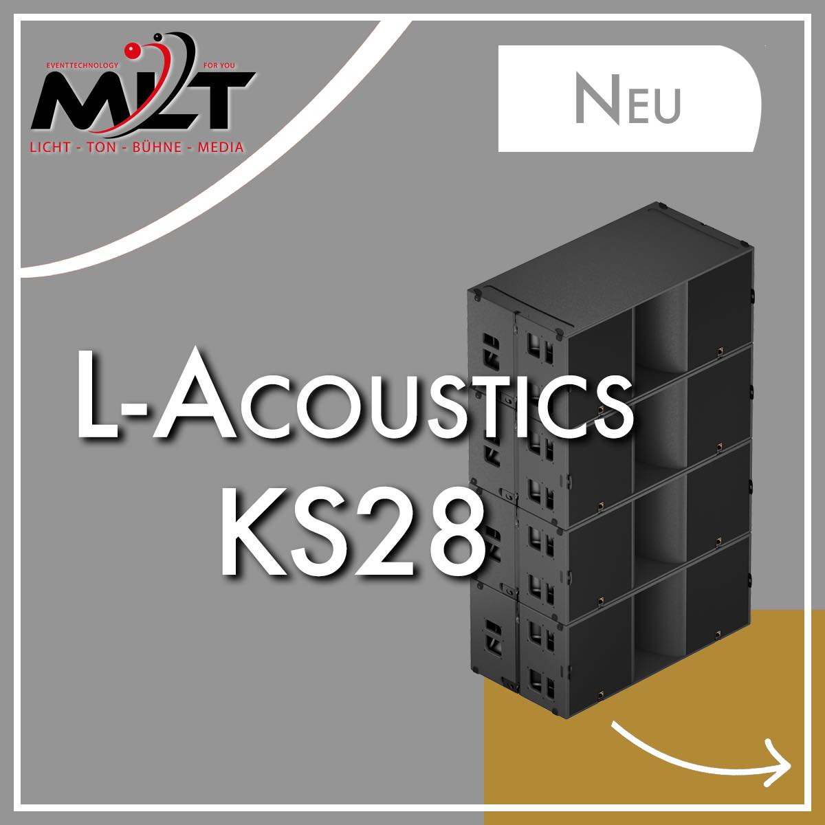 L-Acoustics KS28 Subwoofer bei MLT mieten