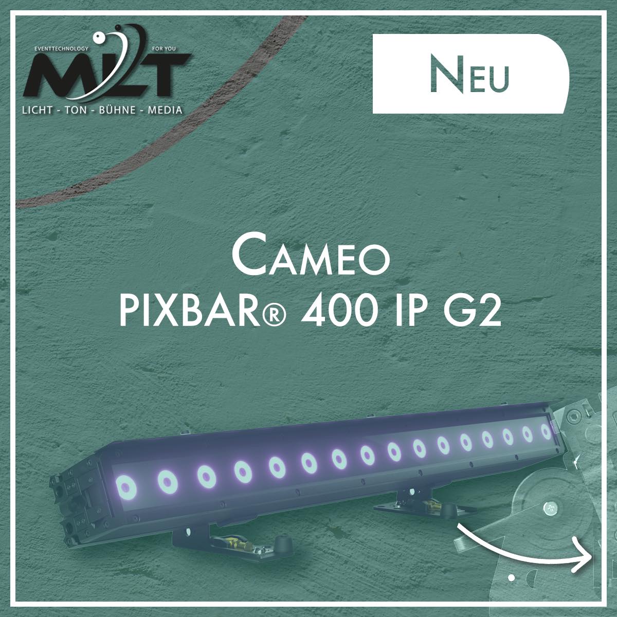 Cameo Pixbar 400 IP G2 dry-hire mieten